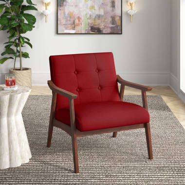 Wayfair red store accent chair